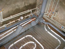 Монтаж канализационных труб в Мытищах